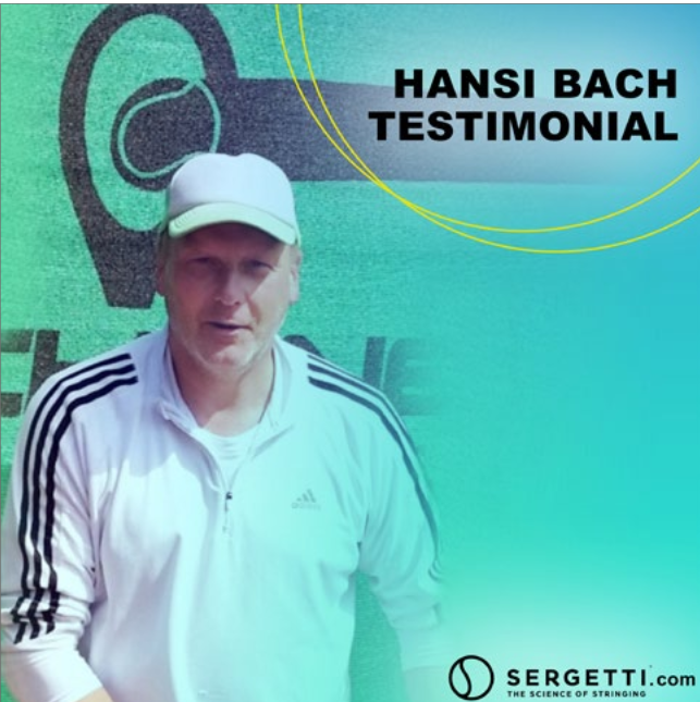 HansiBach HANSI BACH (GER) tennis string tension HansiBach HANSI BACH (GER) tennis string tension